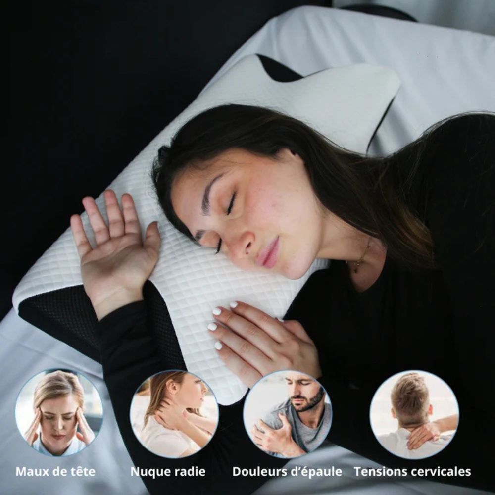 Coussin d’Alignement Cervical Cellsius - Le secret du dormeur latéral et dorsal