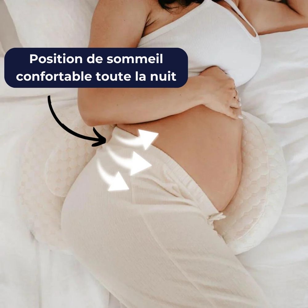 Coussin Orthopédique de maternité Cellsius - Le secret d'une grossesse sans douleur