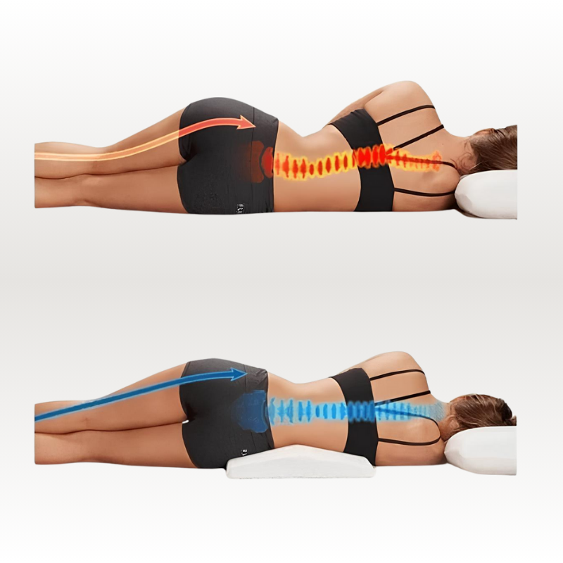 Coussin Orthopédique Lombaires Cellsius - Soulage les douleurs dorsales