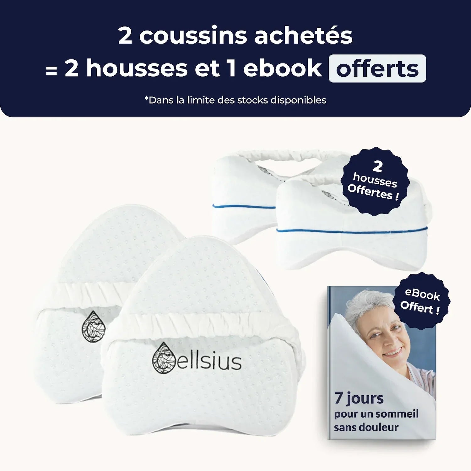 Coussin Orthopédique Cellsius - Le Secret d'un sommeil sans douleur
